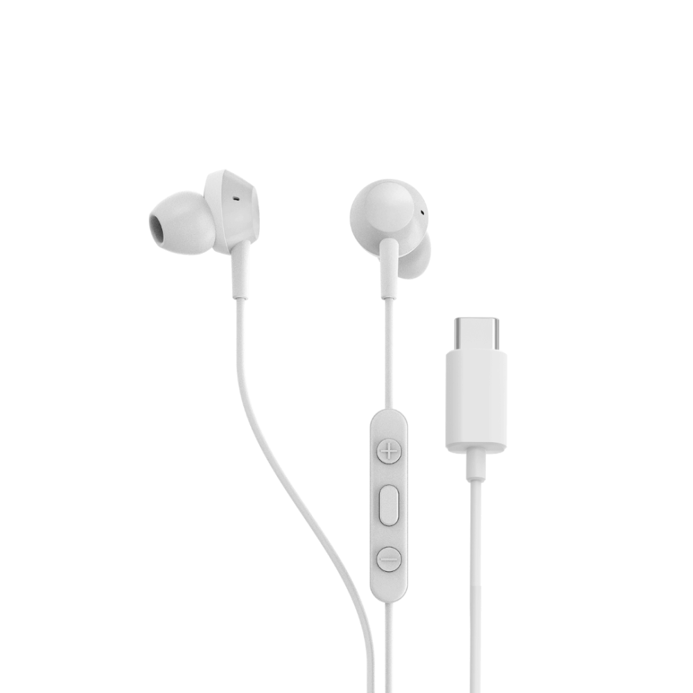 หูฟัง PHILIPS TAE5008WT/00 สาย USB-C สีขาว (5000S ซีรี่ย์)